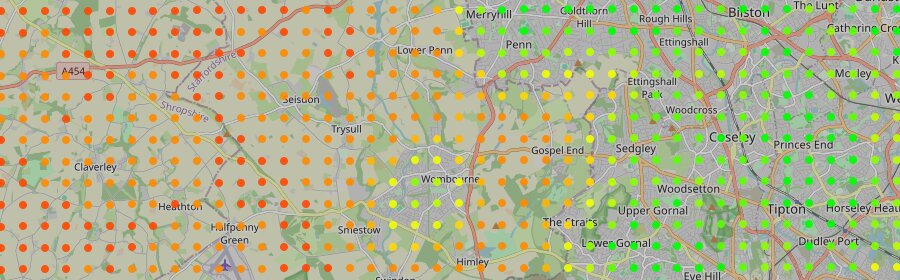 UPRN Heat Map
